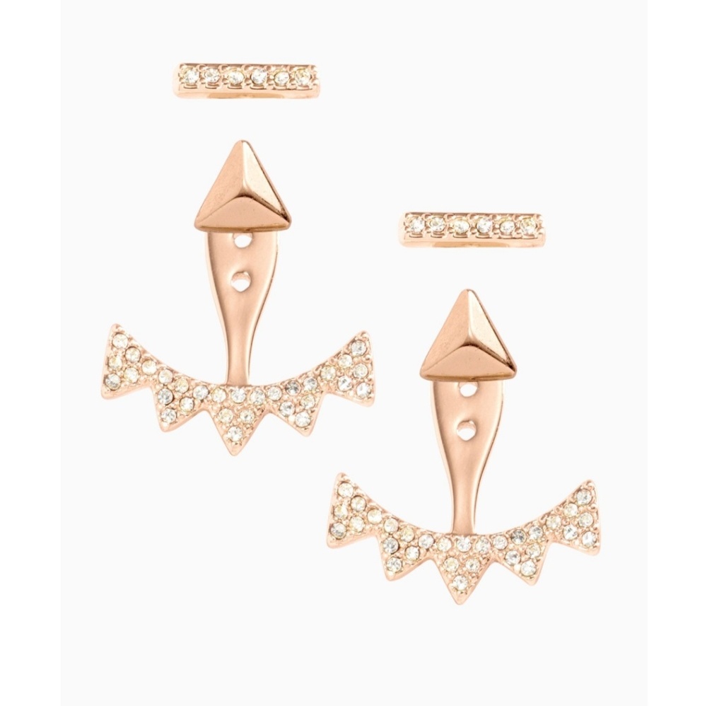 Stella and Dot Pavé Ear Jacket set